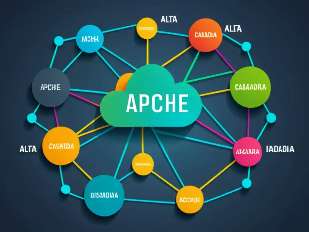 Un intrincado y vibrante modelo de datos en Apache Cassandra, construyendo sistemas distribuidos escalables