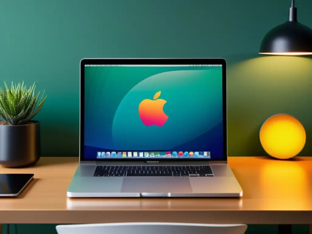 MacBook Pro con Suite Ofimática Open Source para Mac en un elegante y productivo entorno de trabajo