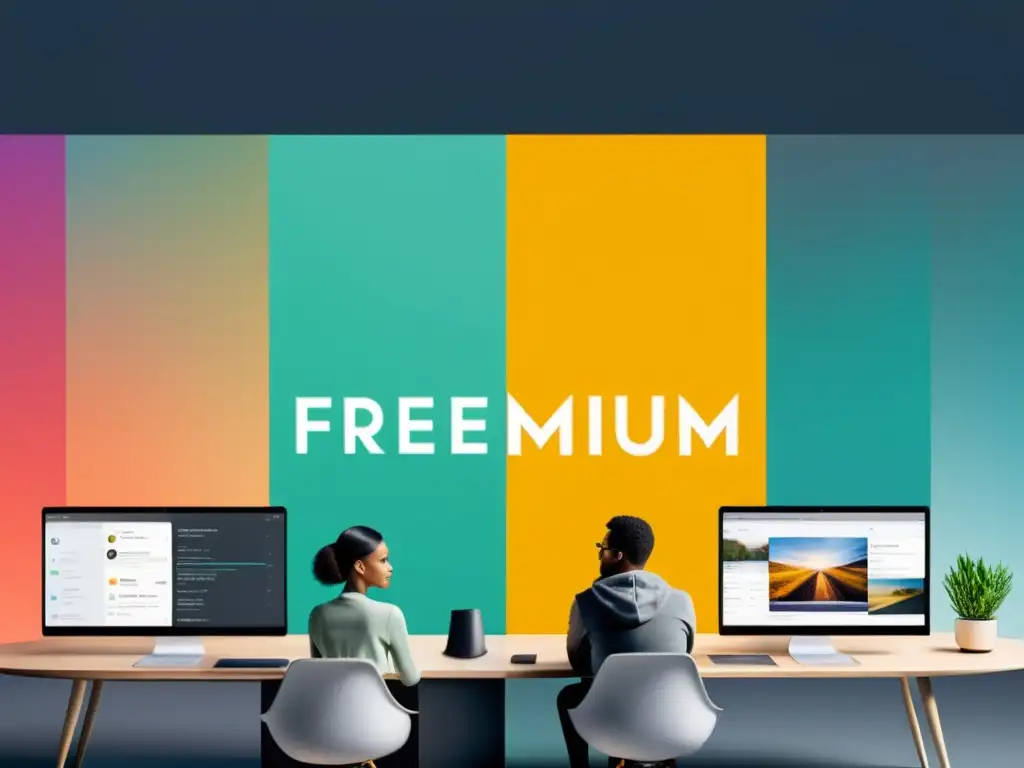 Dos mitades: modelo freemium y open source