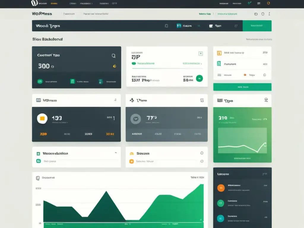 Interfaz WordPress moderna y minimalista para maximizar alcance con tipos de contenido en WordPress