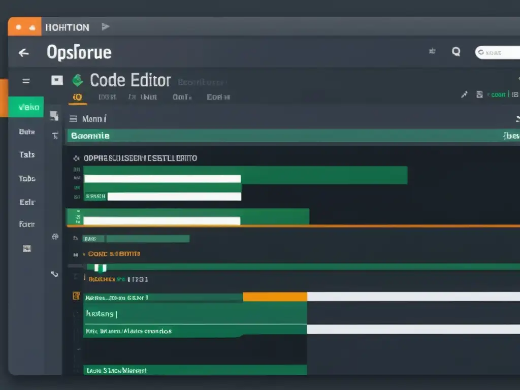 Un moderno editor de código abierto con integración de controles de versión, interfaz intuitiva y funciones de colaboración en tiempo real