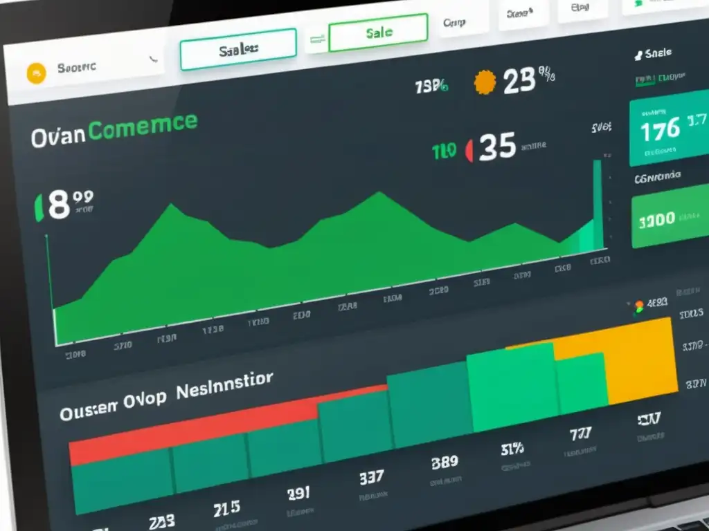 Panel de control de comercio electrónico moderno y vibrante con soluciones Open Source para ECommerce y Automatización de Marketing