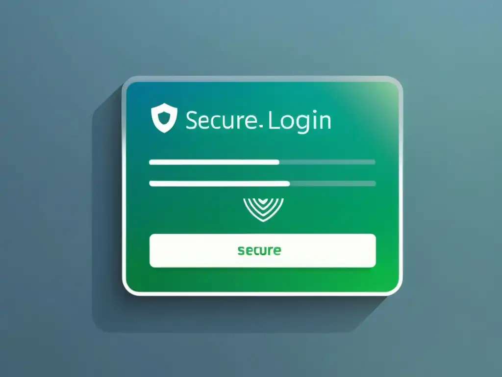Una pantalla de inicio de sesión segura y moderna con autenticación multifactor en software de código abierto