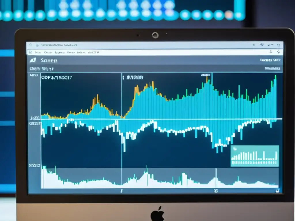 Una pantalla de ordenador muestra Wireshark con datos y gráficos detallados