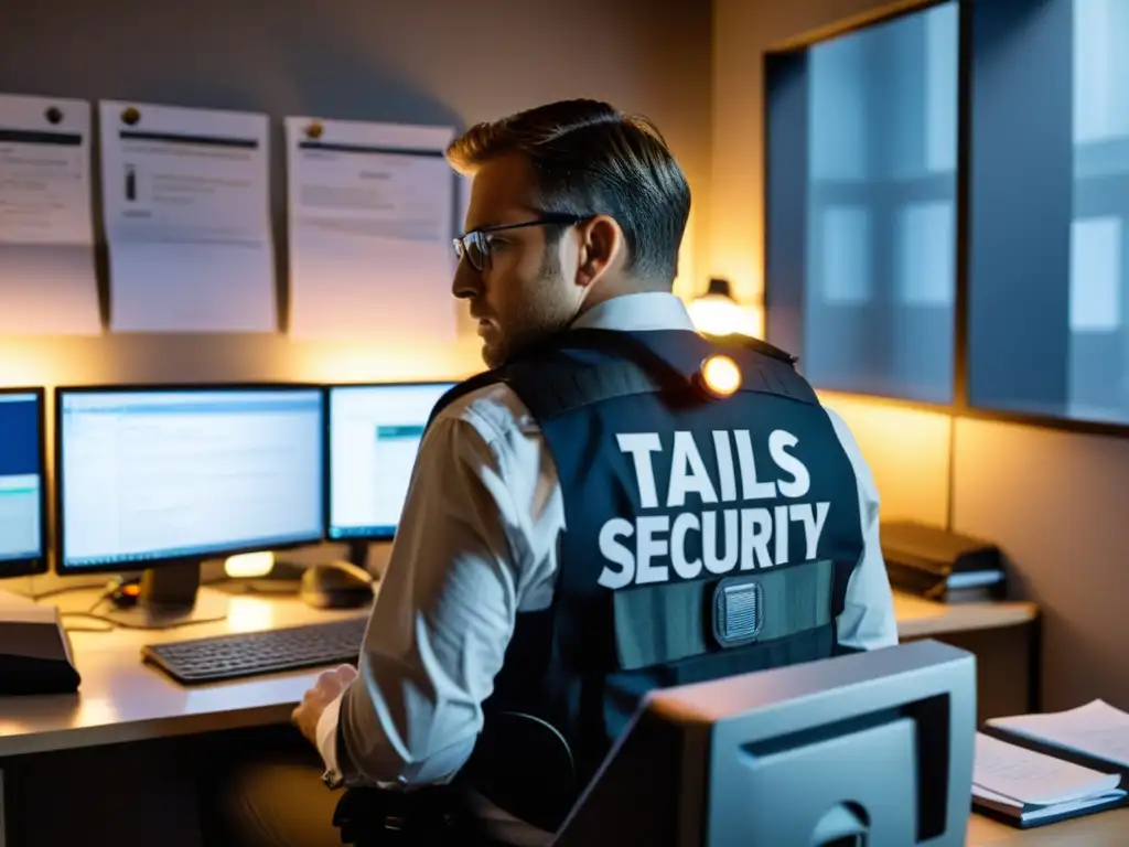 Periodista en zona de guerra usando Tails OS para seguridad Periodista en zona de conflicto usando Software de código abierto para anonimato