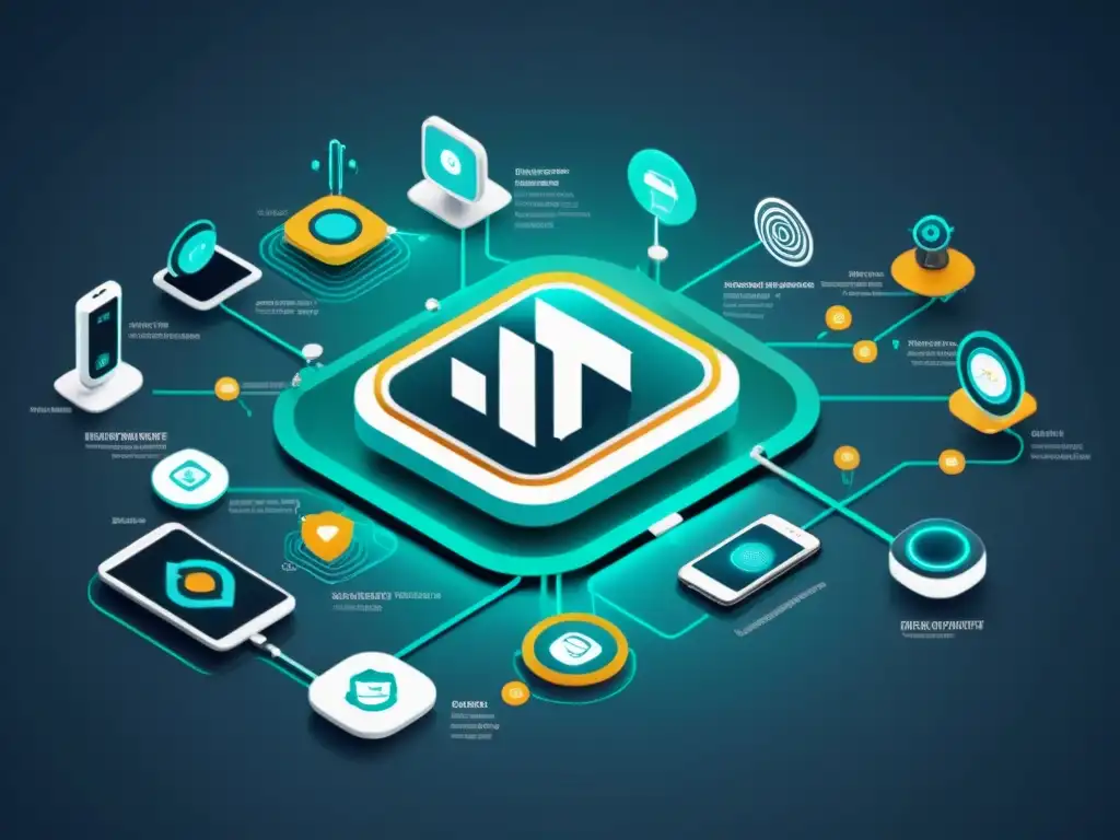 Una red de dispositivos inteligentes interconectados a través del middleware Open Source para IoT