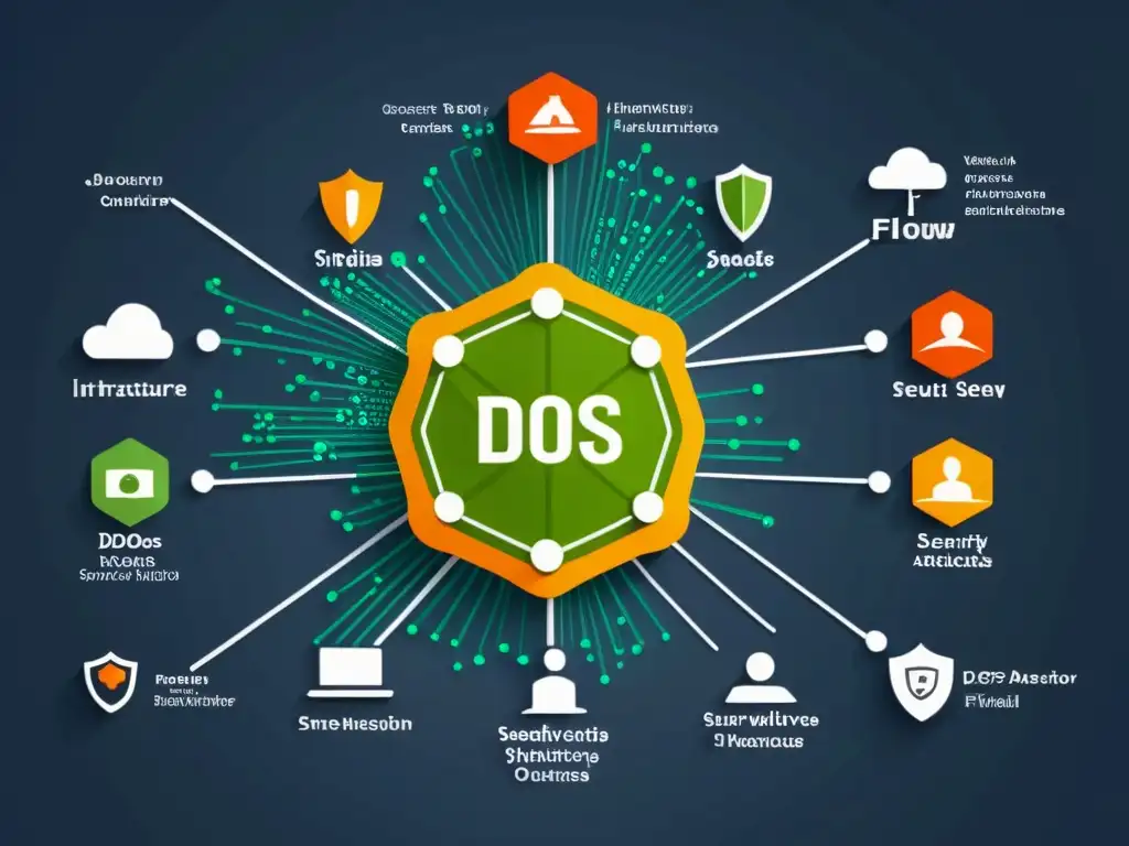 Una red segura con múltiples capas de firewalls de código abierto para prevenir ataques DDoS