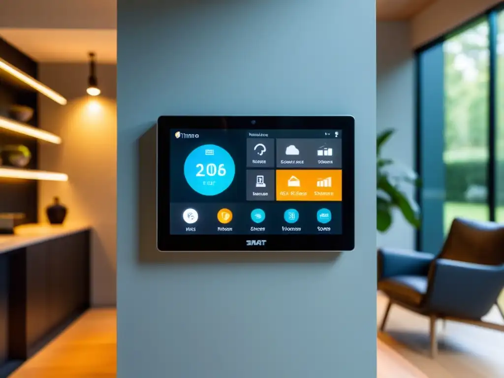 Smart Home DIY: Tecnología Futurista en Casa Un sistema de monitorización de hogar inteligente de hardware libre, con tecnología futurista y elegante integrada en un entorno moderno