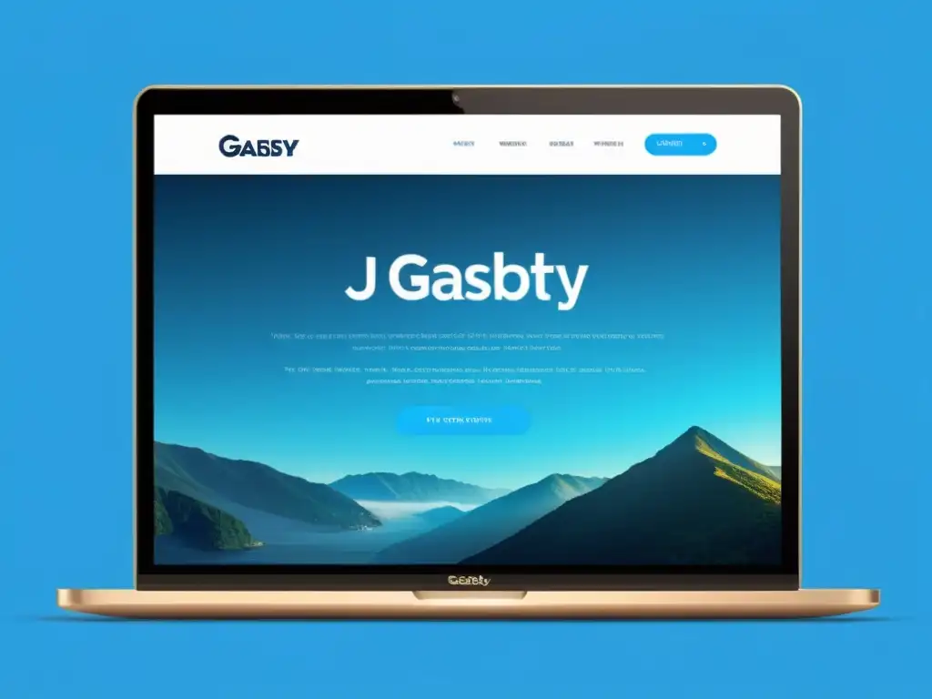 Un sitio web estático asombroso creado con Gatsby