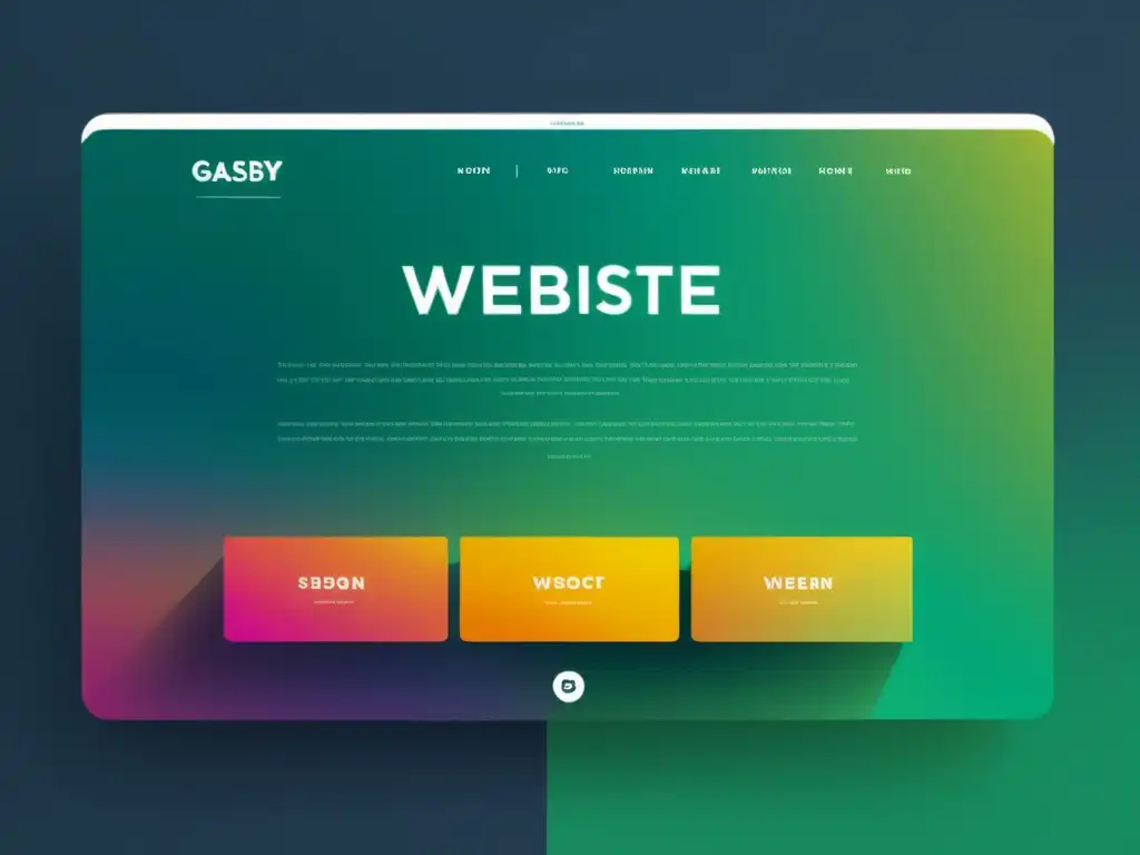 Un sitio web estático potente creado con Gatsby