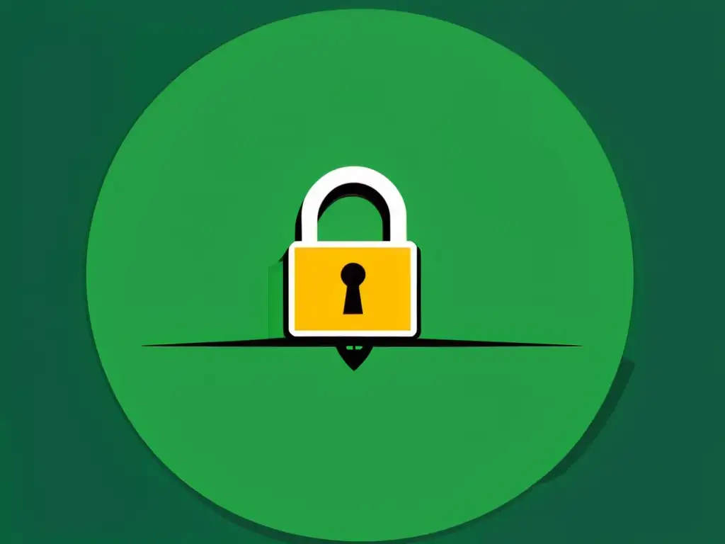 Implementación de HTTPS en sitios web de código abierto: Detalle del navegador con el icono de candado verde HTTPS y líneas de código en el fondo