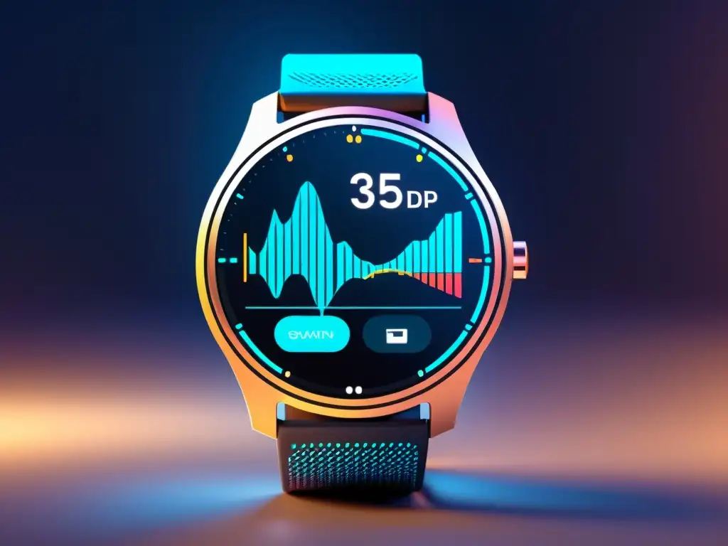 Un smartwatch de diseño moderno con interfaz opensource, pantalla personalizable y correas intercambiables