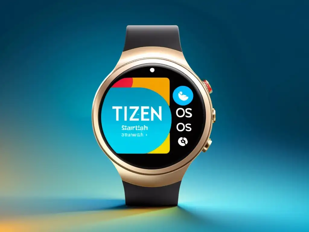 Un smartwatch moderno con Tizen OS