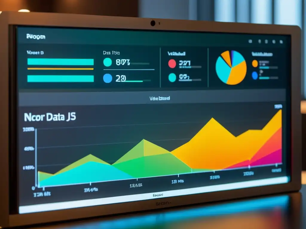 Un sofisticado panel de visualización de datos interactivo con D3