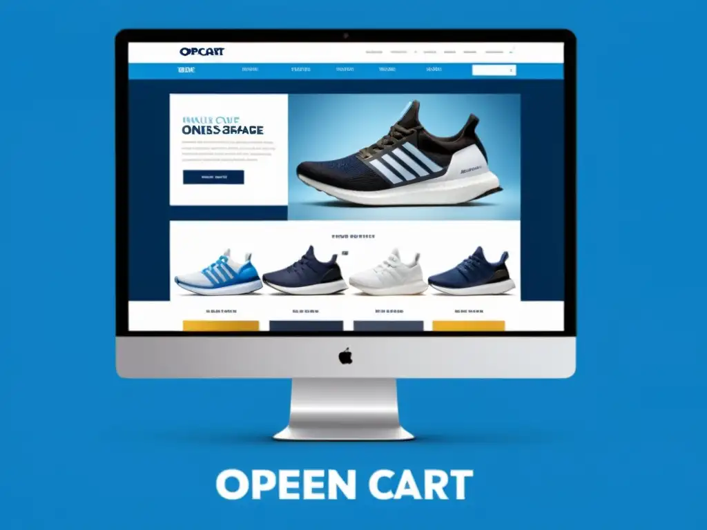 Una tienda online moderna y sofisticada con diseño profesional en la plataforma OpenCart