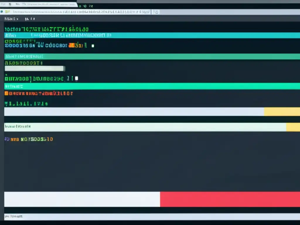 Vista detallada de código open source en un editor moderno con resaltado de sintaxis