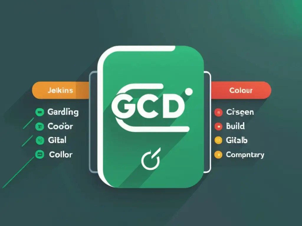 Comparación visual de interfaces de herramientas CI/CD como Jenkins, CircleCI y GitLab, destacando las ventajas de GoCD en pipelines