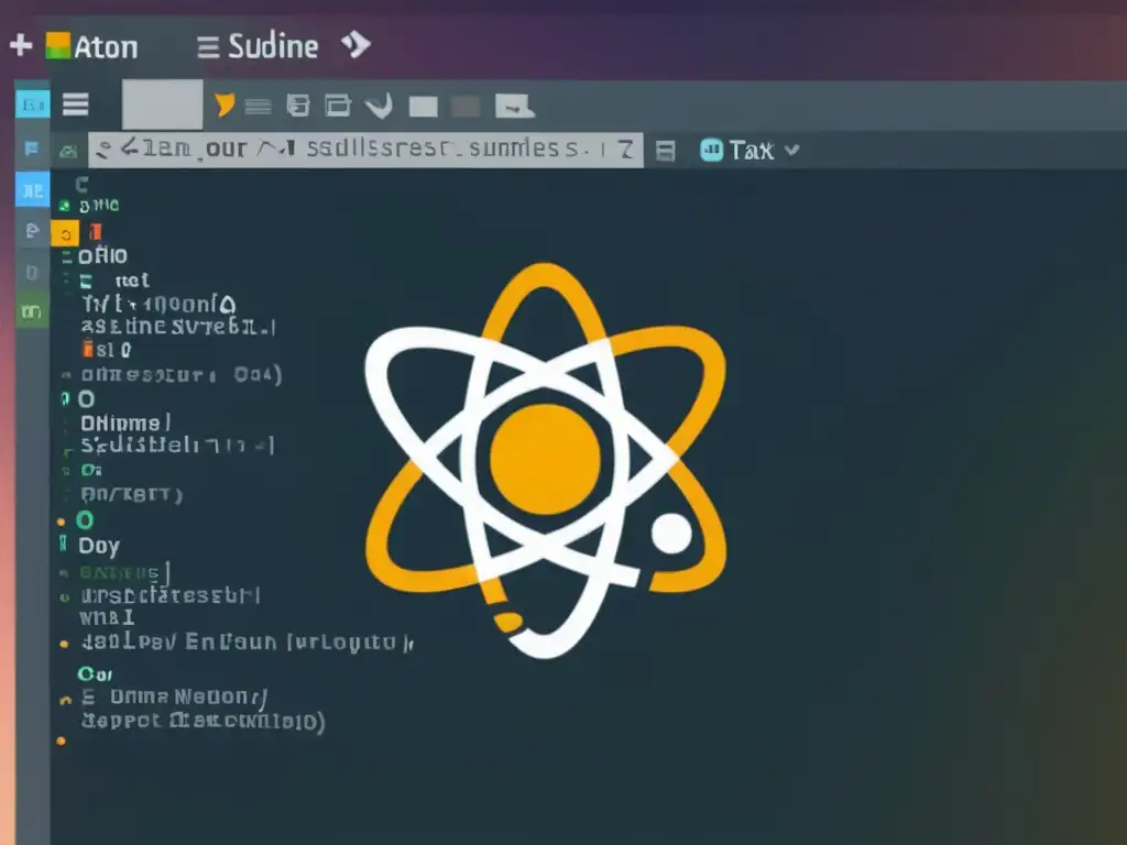 Comparación visual entre Atom y Sublime Text destacando sus diseños y destacando las capacidades de cada editor